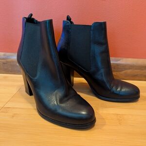 MICHAEL Michael Kors Chic Black Heeled Chelsea Boots